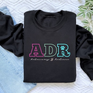 Vet Med Sweatshirt, Veterinary Crewneck, ADR Vet Tech Pullover, Funny Sweater for Techs, Veterinary Technicians ADR Shirt
