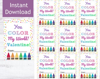 You Color My World Etsy
