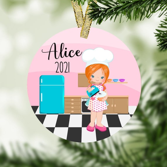 Baker christmas ornament Clearance