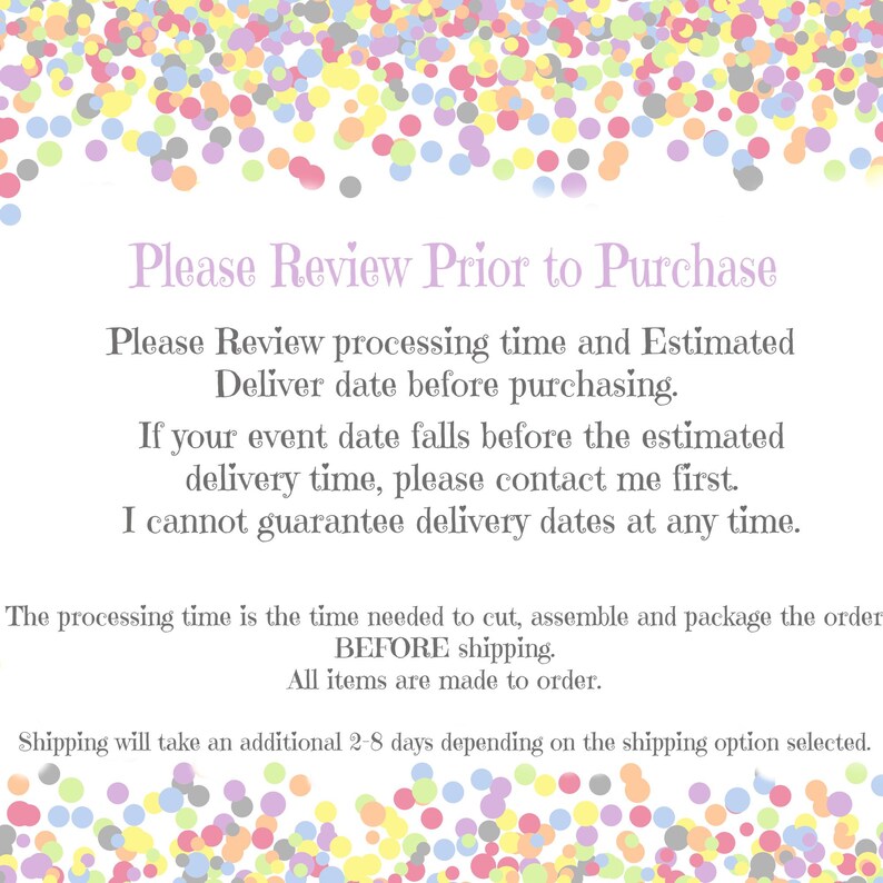 a sign that says please review prior to purchase