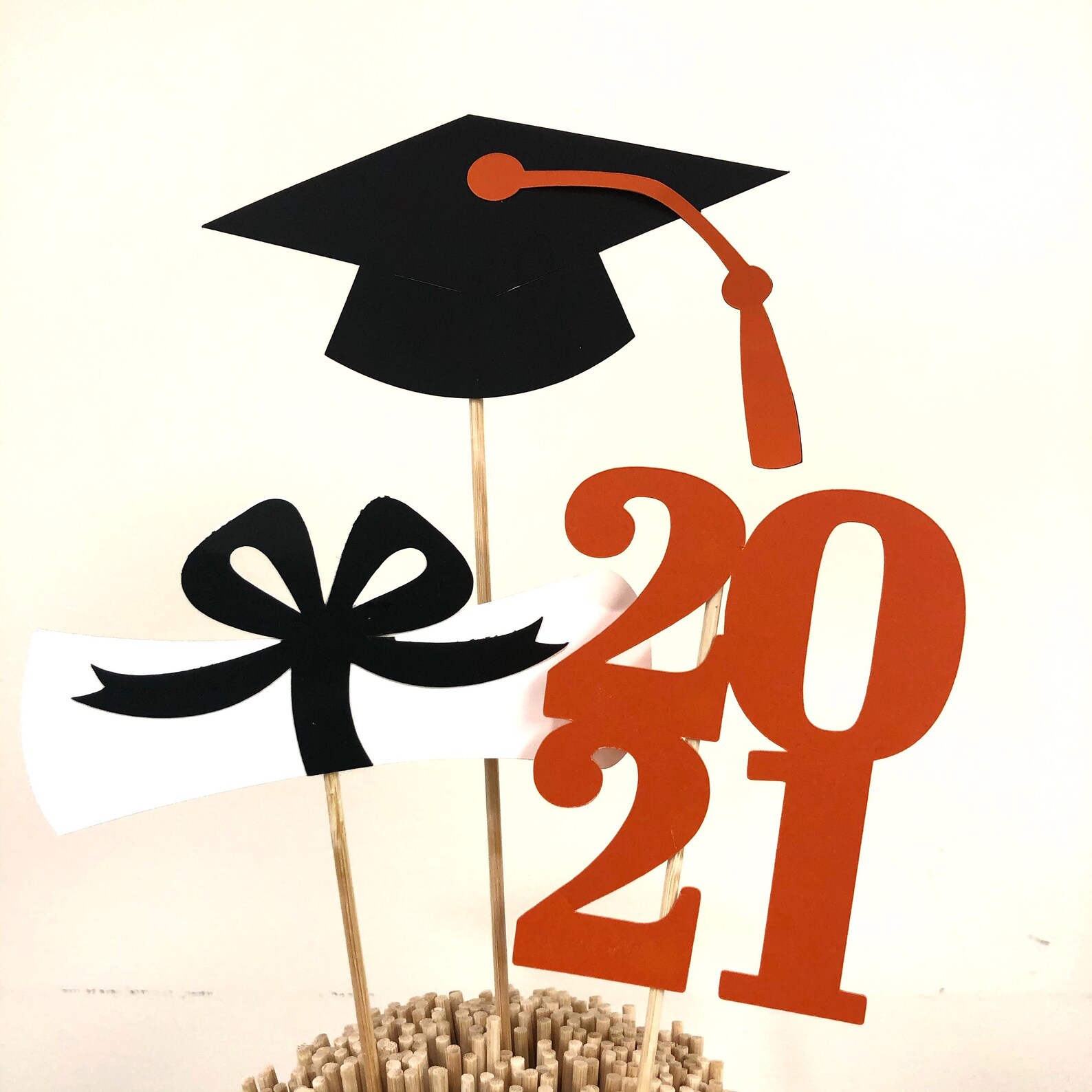 6 Piece Class of 2023 Graduation Party Decorations College Etsy