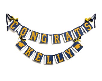 Graduation Banner, Personalized Banner, Congrats Grad Banner, Class of 2026, Party Decoration, College Graduation Party