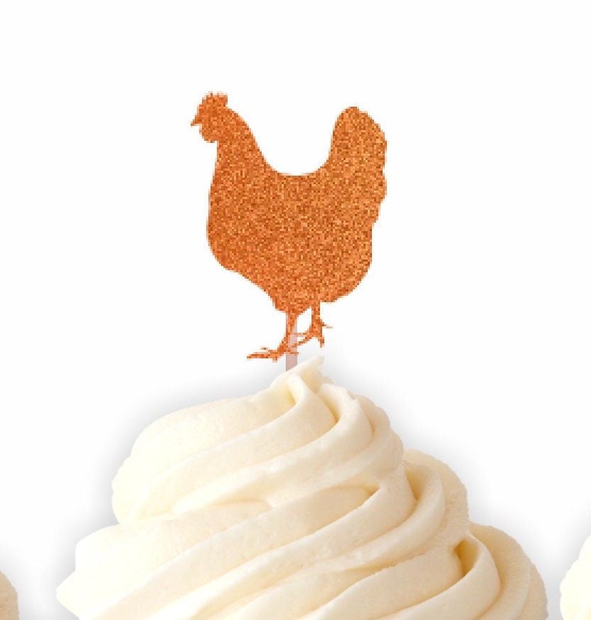 thumbnail image 2 of Chicken Farm Birthday Party Supplies - Banner, Balloons, Cake Topper, Cupcake Toppers For Chick Birthday Party And Baby Shower Decorations 2 of 11