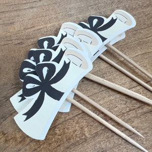 Graduation Cupcake Toppers - Graduation Party, Class of 2025 , food Picks, Diploma Cupcakes, Graduation 2025