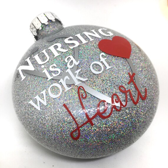 Custom Nurse Ornament Nurse Graduation Gift Personalized Christmas Ornament Nurse Ornament CNA Gift