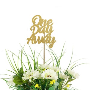Centros de mesa para un día de fiesta, cena de ensayo de boda, decoraciones para la cena de ensayo, platos para la cuenta regresiva, brunch de ensayo
