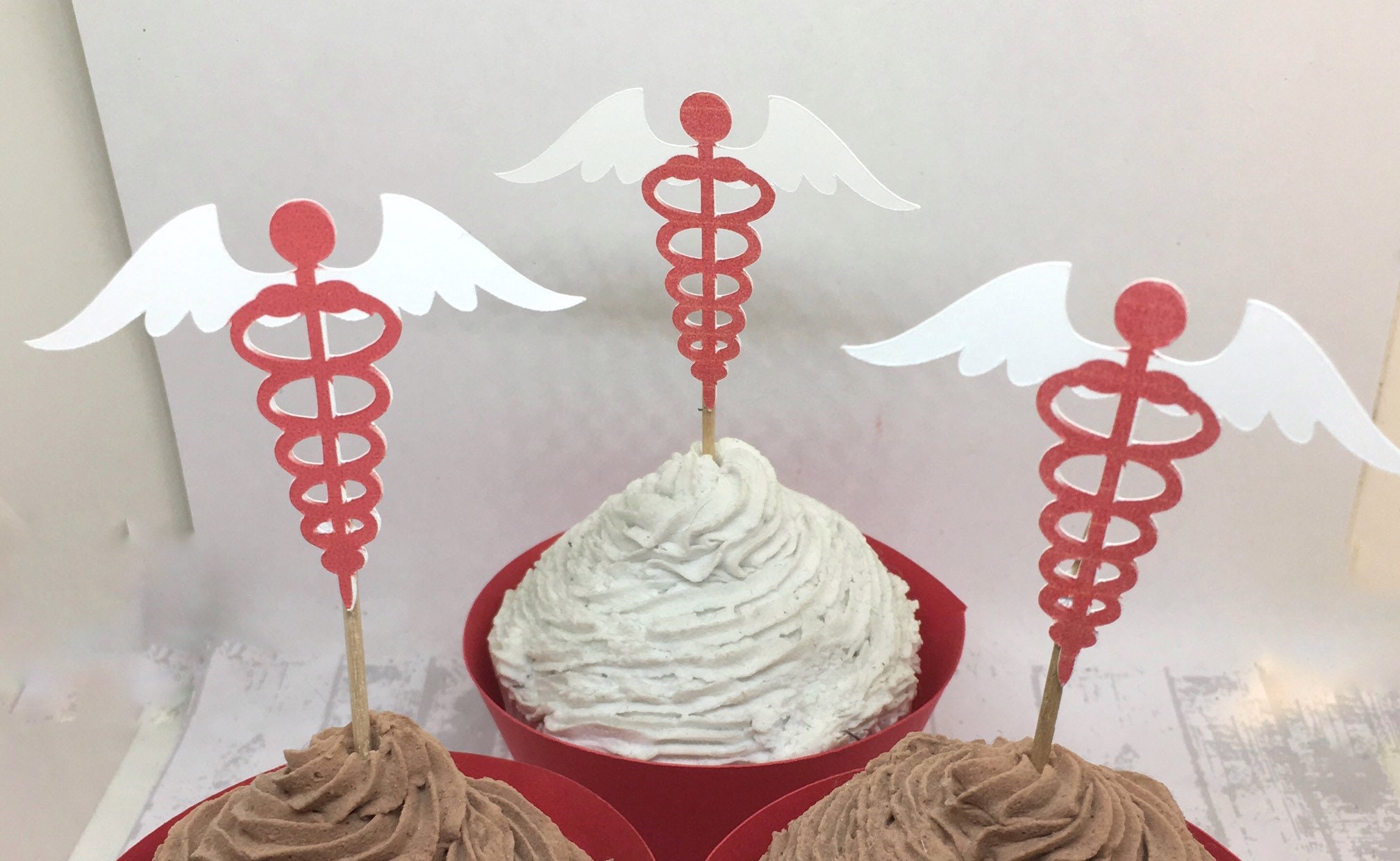 Nurse Cupcake Toppers Nurses Week Food Picks Nursing Etsy Canada