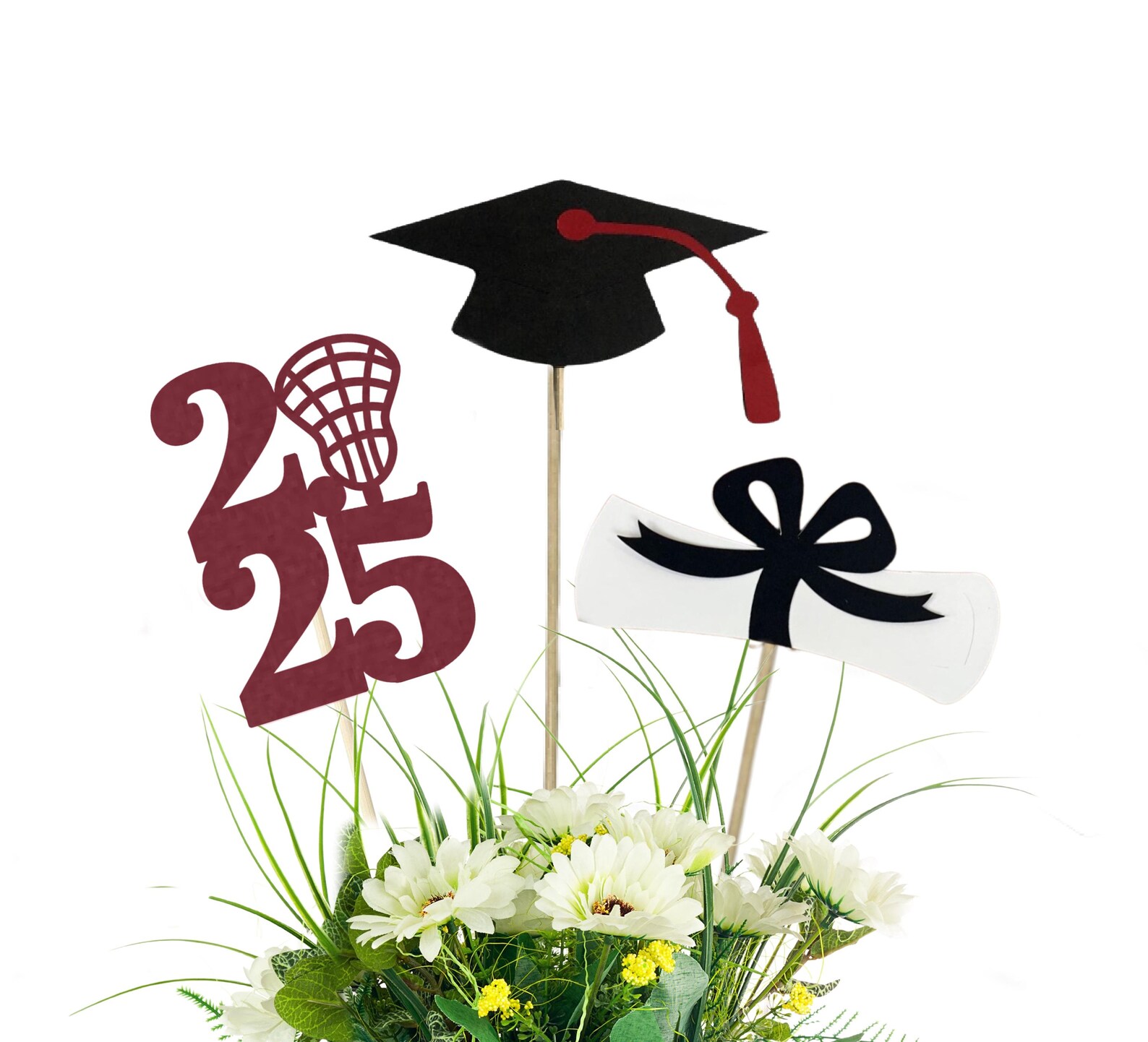Class of 2025 Graduation Centerpiece Picks Lacrosse Centerpiece