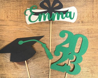 Personalized Graduation Centerpiece, Class of 2026, High School, College