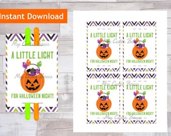 Ein Lichtblick für die Halloween-Nacht – Leuchtstab-Anhänger – Alternative zu Süßigkeiten – Süßes oder Saures – Geschenk für die Schulklasse – Leuchtarmband – Leuchtkette
