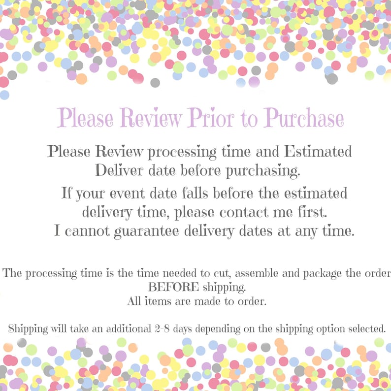 a sign that says please review prior to purchase
