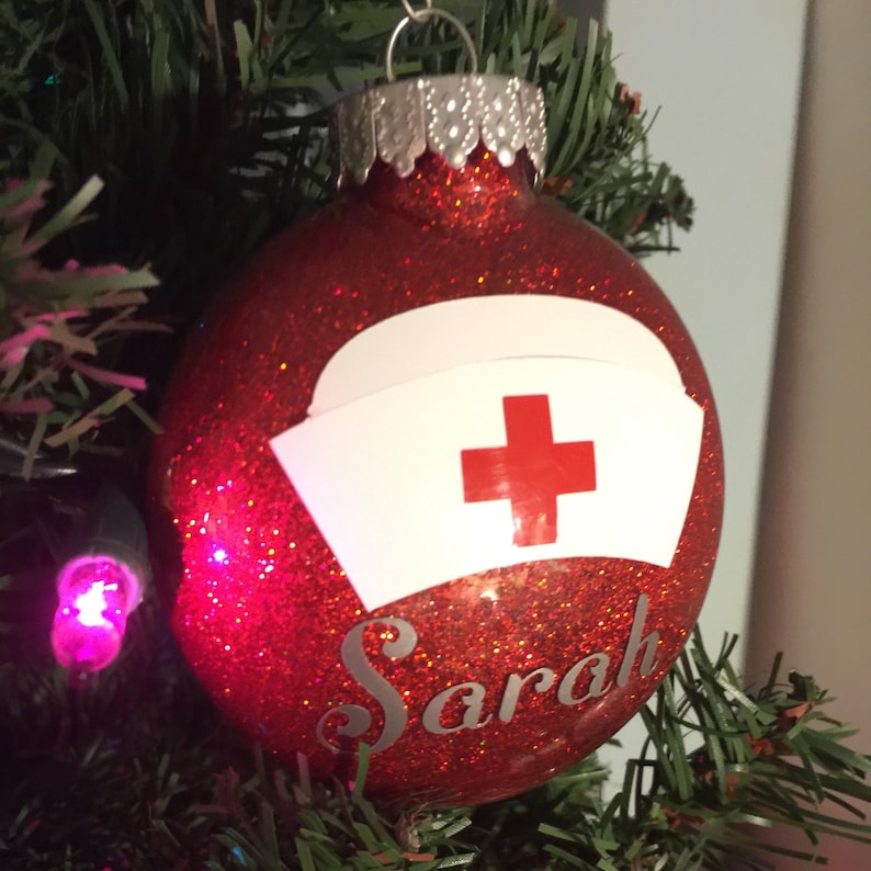 Nurse Christmas Ornament 