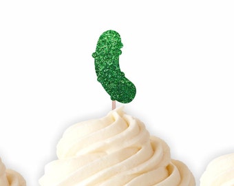 Pickle Cupcake Toppers, Pickle Party Decorations, Big Dill Pickle Birthday, Funny Bachelorette, Bachelorette Party Decor