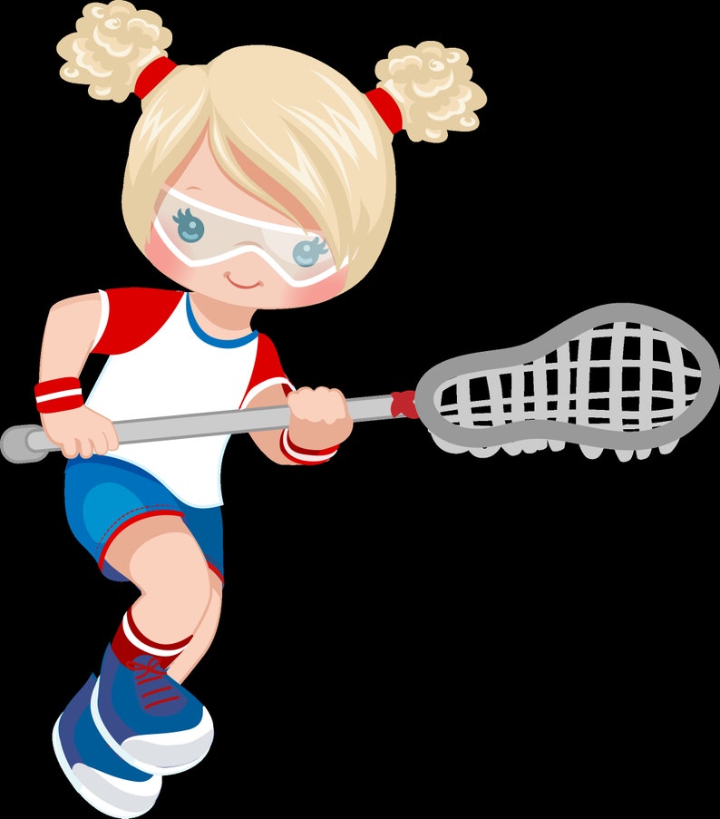 Girl Lacrosse Player Custom Personalized Christmas Ornament Etsy