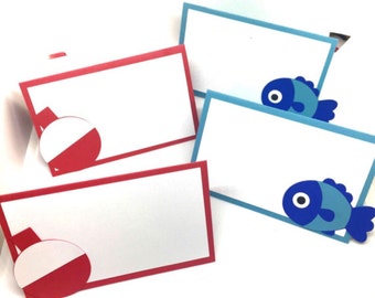 Fish Party Place Cards, First Birthday, The Big One, Fishing Theme, Birthday Party, Gone Fishing, Fishing Bobber