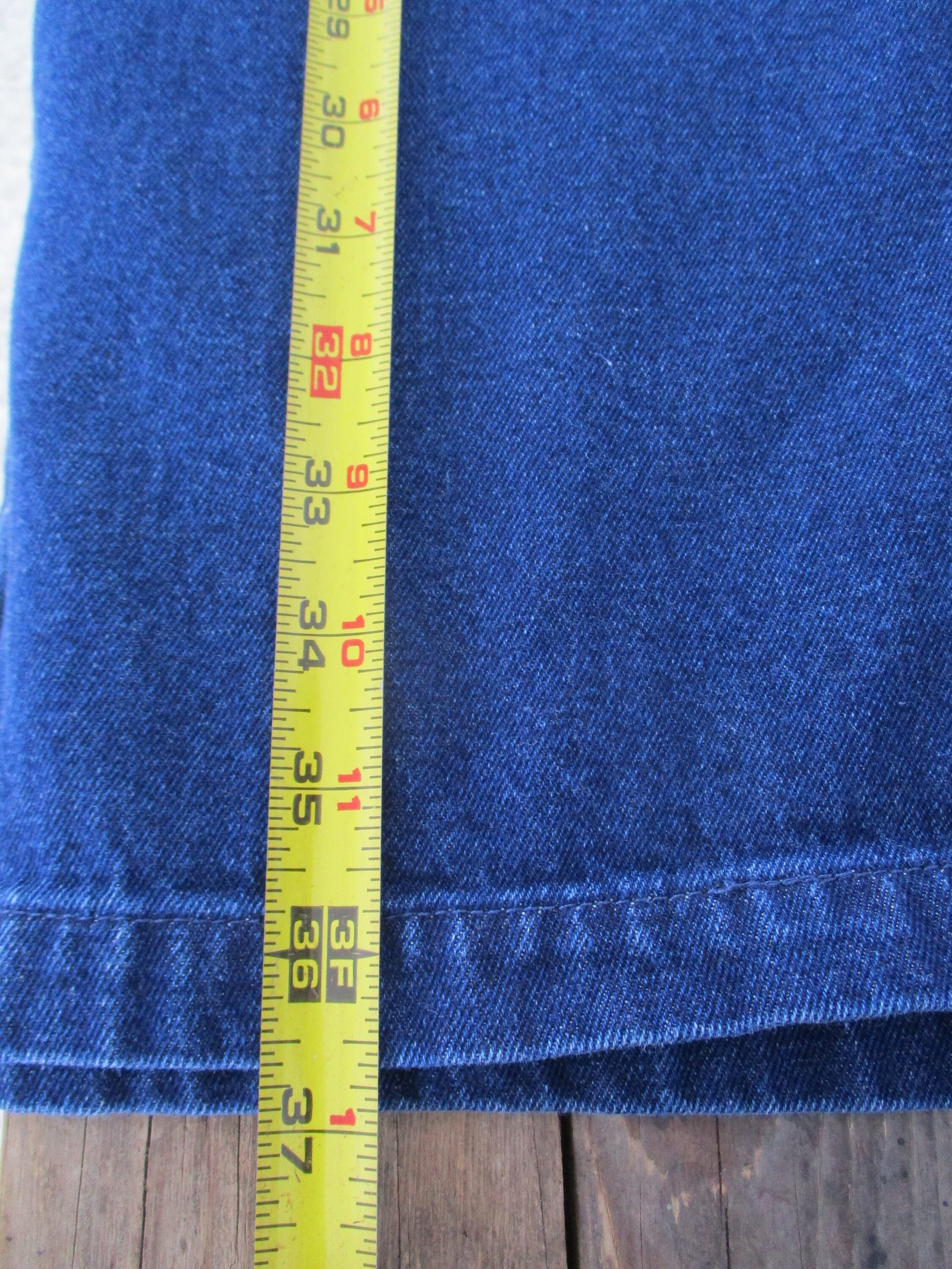 Mountain Lake Denim Pencil Skirt Back Slit Vintage Womens Size 14 ...