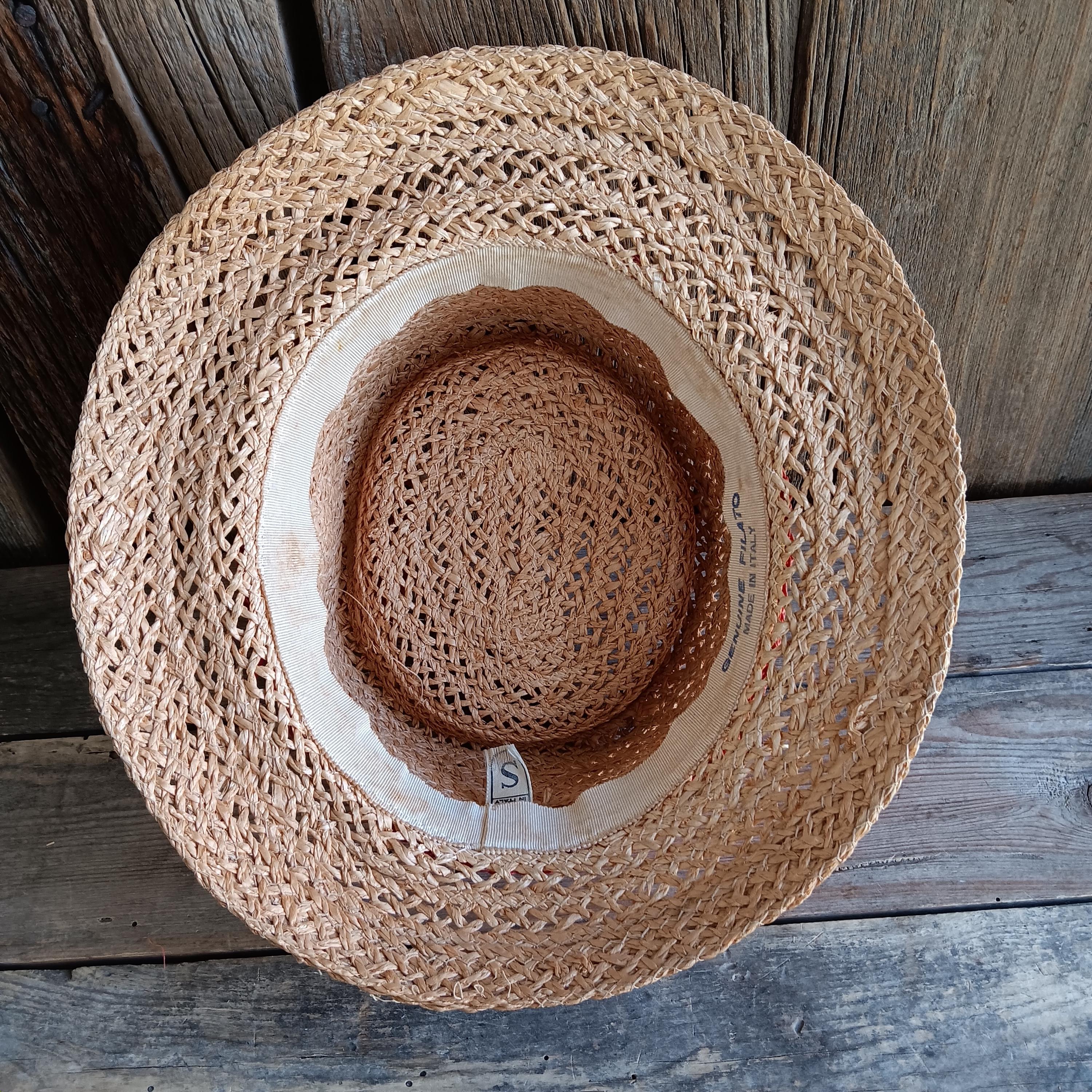 Made in Italy! Straw Bucket Hat GREVI hats since 1875? Foldable, breathable, and  main image 2