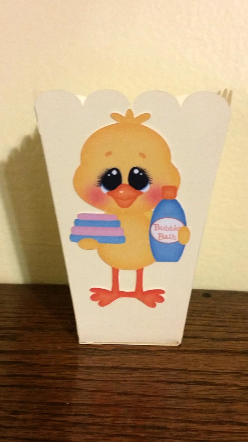 baby shower favor boxes popcorn boxes duck favor boxes favor boxes set of 12