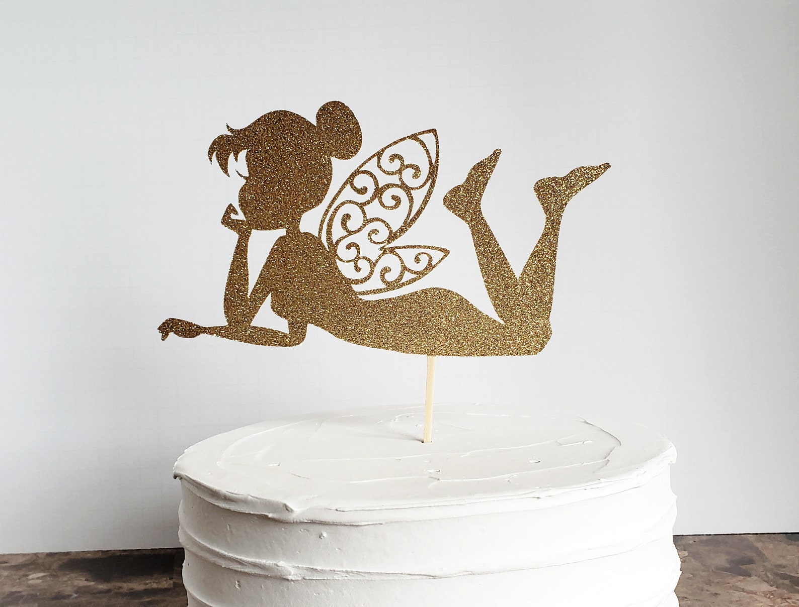 Fairy Cake Topper Fairy Birthday Cake Topper Birthday Cake Etsy