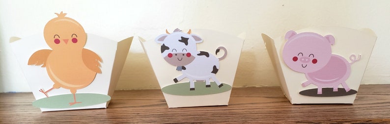 Farm Animal Birthday Favor Birthday Party Favors Candy Treat Favors Barnyard Birthday Favors
