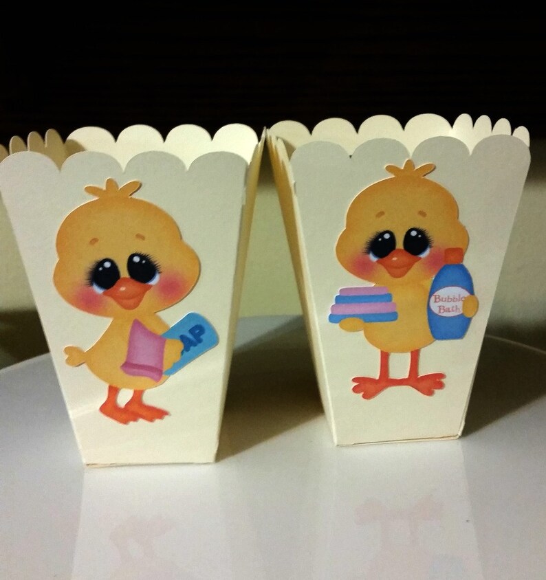 baby shower favor boxes popcorn boxes duck favor boxes favor boxes set of 12