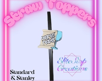 Dearest Reader | 3D Printed Straw Toppers | Cute Cup Accessories | Straw Charms