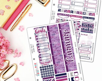 Monthly View Kit - January Jewels