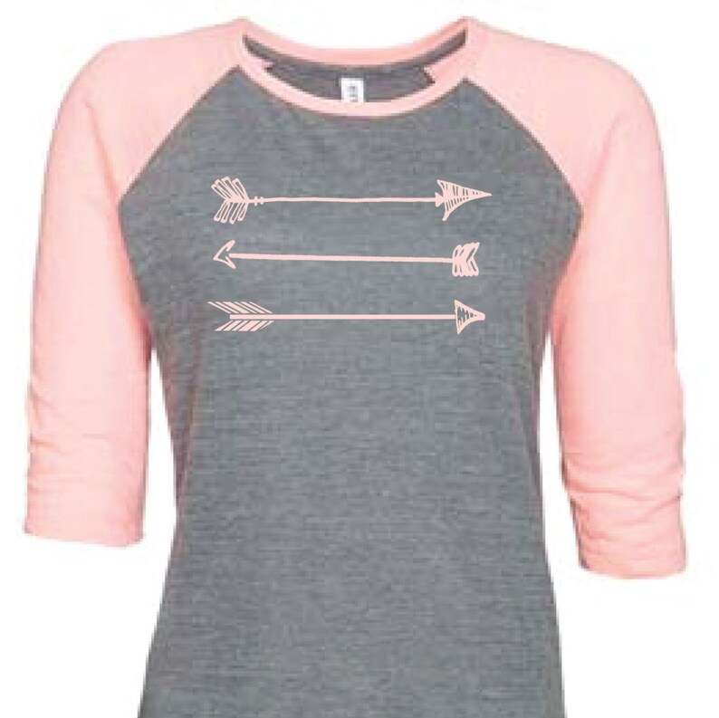 PLUS SIZE Ladies Vintage Baseball Jersey Primitive Arrow Etsy