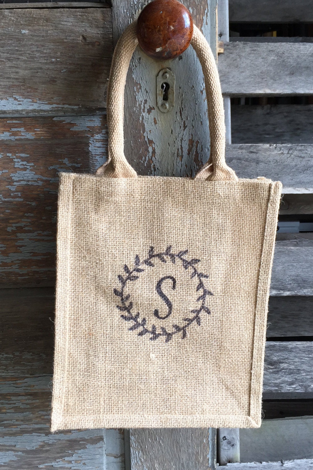 customized initial bolsas