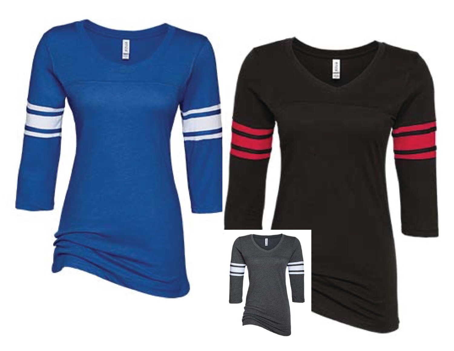 PLUS Size Ladies Football Jersey in fun spirited Just the Etsy