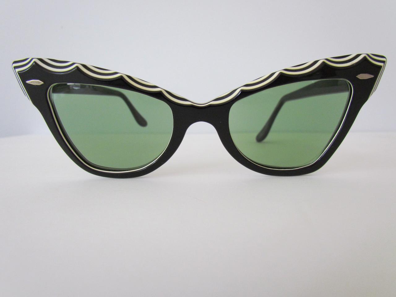 1950s B&L Ray-Lite Clip on “ Cat Eye ” 1950s B&L Ray-Lite Clip on “ Cat Eye ”