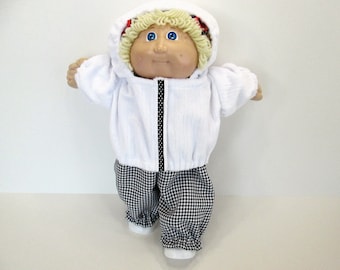 Winter Romper Set for 16 Inch Cabbage Patch Kid Doll