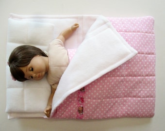 Sleeping Bags for Boy or Girl Dolls - Group 2