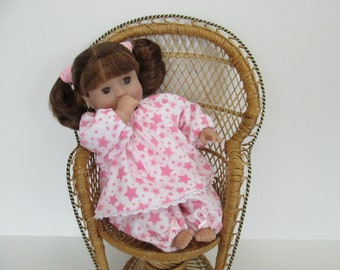 Pajamas and Diaper Sets to fit 12 inch Melissa and Doug Dolls