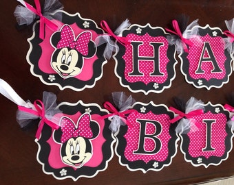 Items Similar To Minnie Mouse Party Decorations Leopard Print Red
