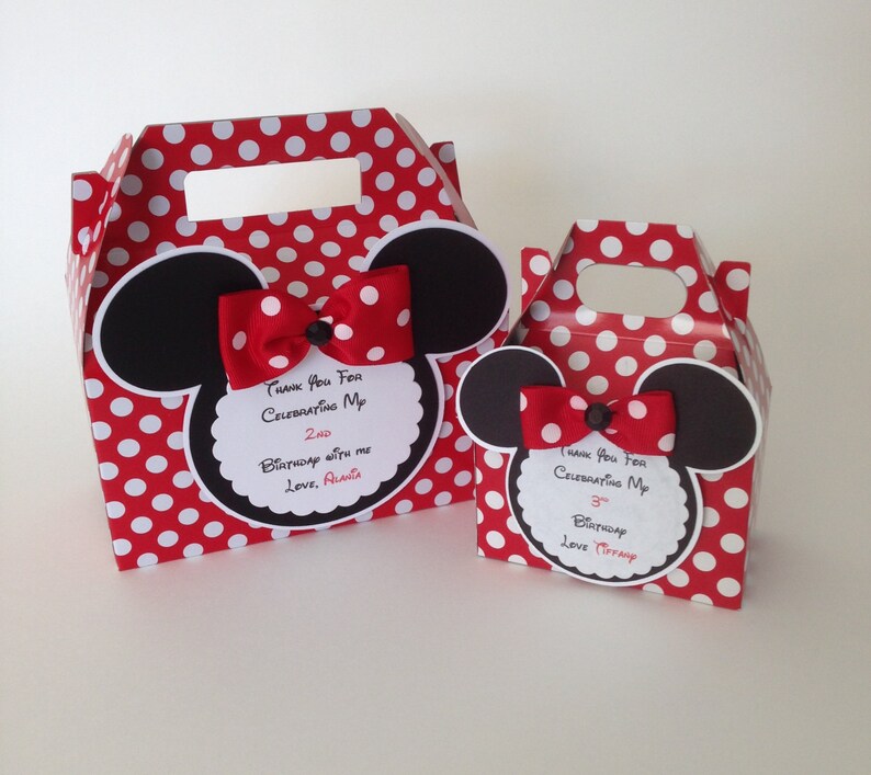 Minnie Mouse Party Favors Minnie Mouse Favors Personalized Etsy