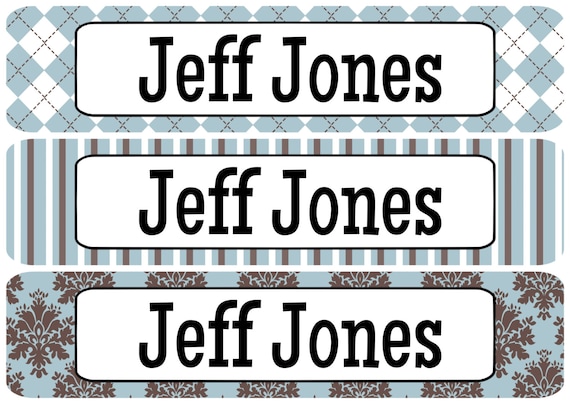 Name Labels for Kids Stuff Daycare, Waterproof Kids Labels