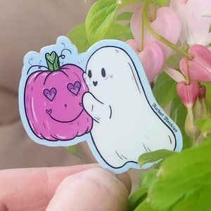 Glow in the Dark Ghost Sticker