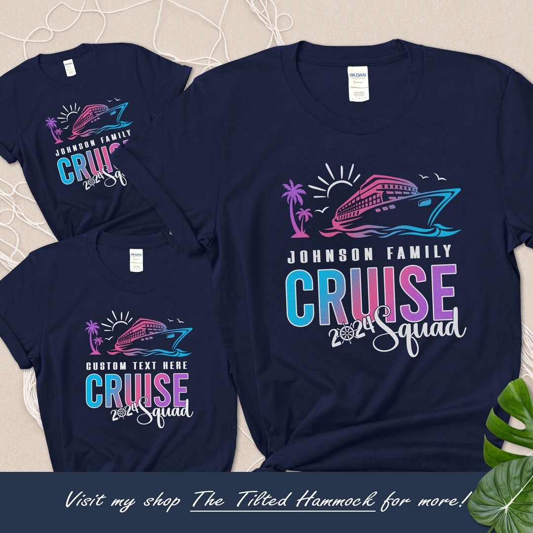 Custom Cruise 2025 Shirt, Family Cruise Squad Shirt, Cruise Matching