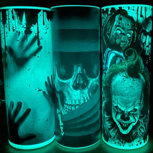 Customized Glow in the Dark Halloween Cups