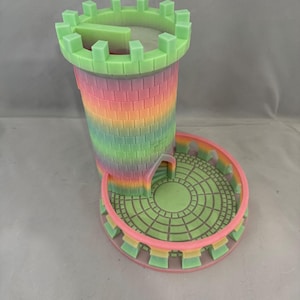 Glow In The Dark Fantsy Dice Tower