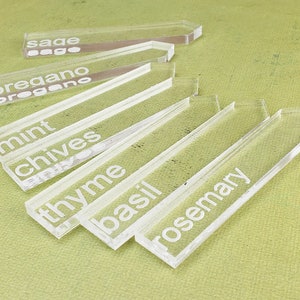 Garden Gifts Gardening Tools Plant Markers Herb Garden Stakes Personalized Garden Sign Plant Name Tags Vegetable Garden Signs Garden Marker