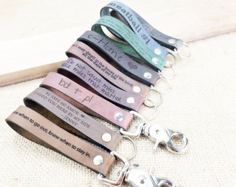 groomsmen gift personalized Leather Key Chain, groomsman proposal Custom Leather Keychain, Personalized Leather Engraved Key Fob key ring