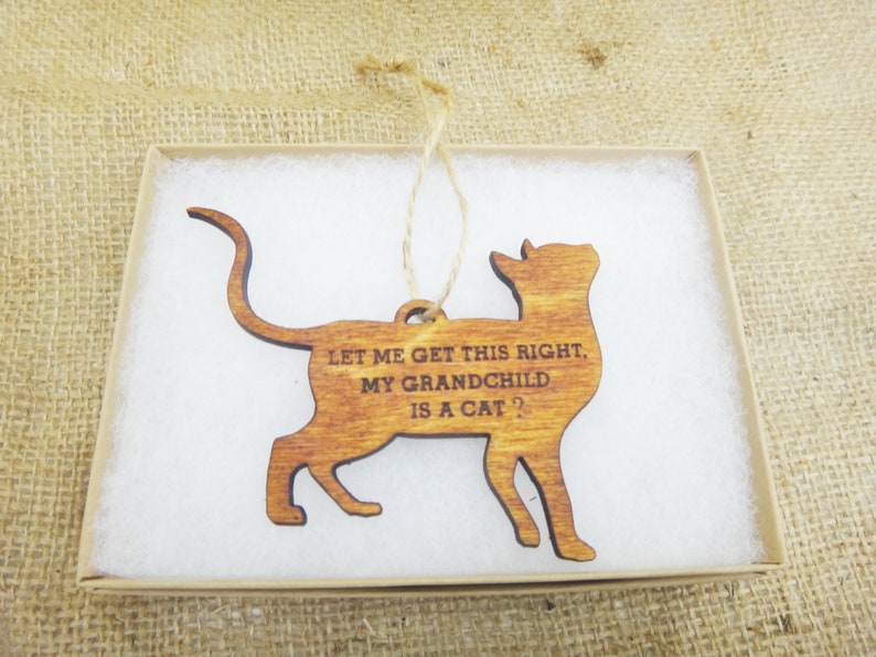 Cat Ornament, Cat Lover Gift, Cat Christmas Gift, Funny Cat Gift, Cat Lady Ornament, Cat Lady Gift, Cat Stocking Stuffer, Cat Mom, Pet Lover image 9