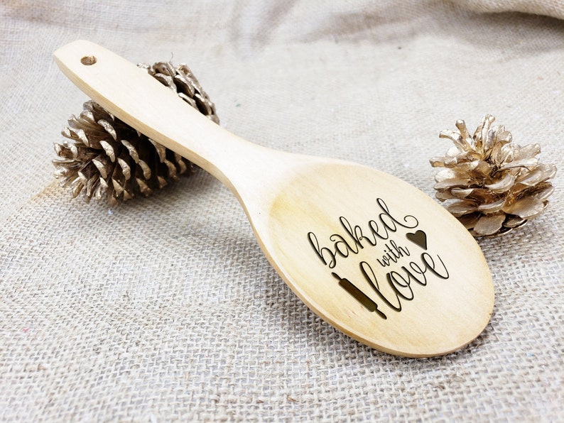 Personalized Wooden Spoon, custom gifts, Wedding favors, Engraved, Bridal shower, Spatula, Utensils, Couple gift image 8