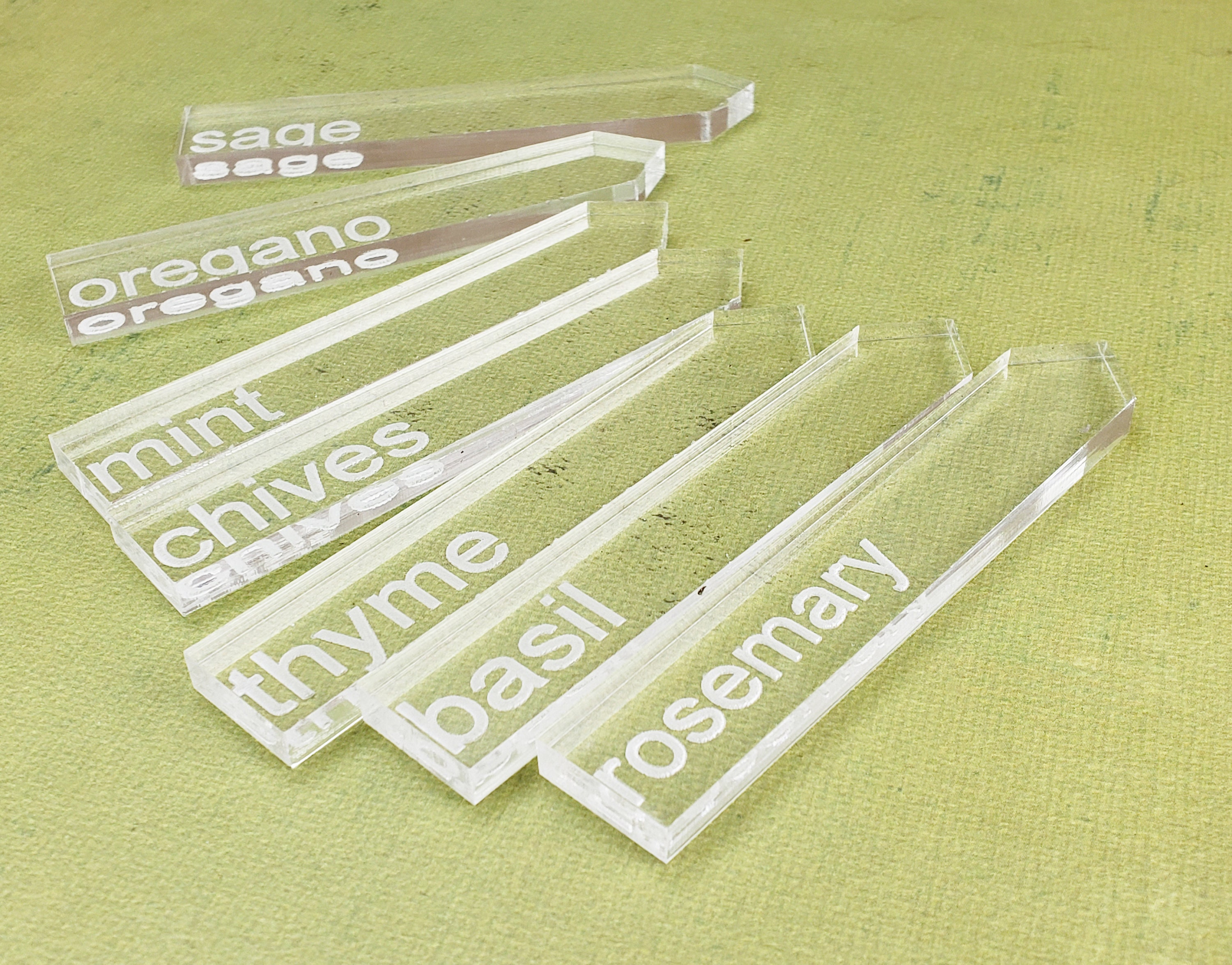 Garden Gifts Gardening Tools Plant Markers Herb Garden Stakes Personnalisé Sign Name Tags Vegetable 