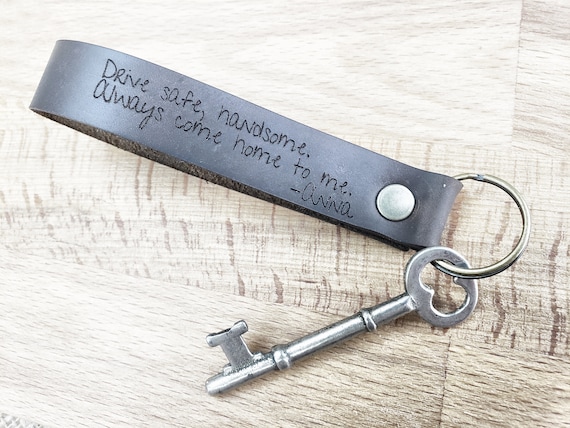 Drive Safe Keychain Lettering Boyfriend Husband Key Chain | hainantan.org.sg