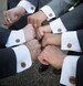 Personalized Wood Cufflinks for Groom or Groomsmen Gifts 