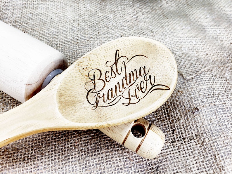 Personalized Wooden Spoon, custom gifts, Wedding favors, Engraved, Bridal shower, Spatula, Utensils, Couple gift image 4