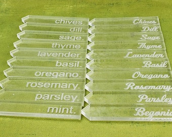 Garden Gifts Gardening Tools Plant Markers Herb Garden Stakes Personalized Garden Sign Plant Name Tags Vegetable Garden Signs Garden Marker